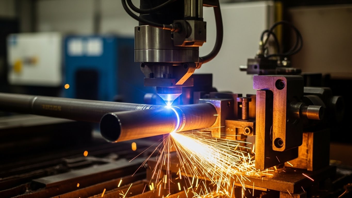 Üç Boyutlu (3D) Lazer Boru Kesim Örneği