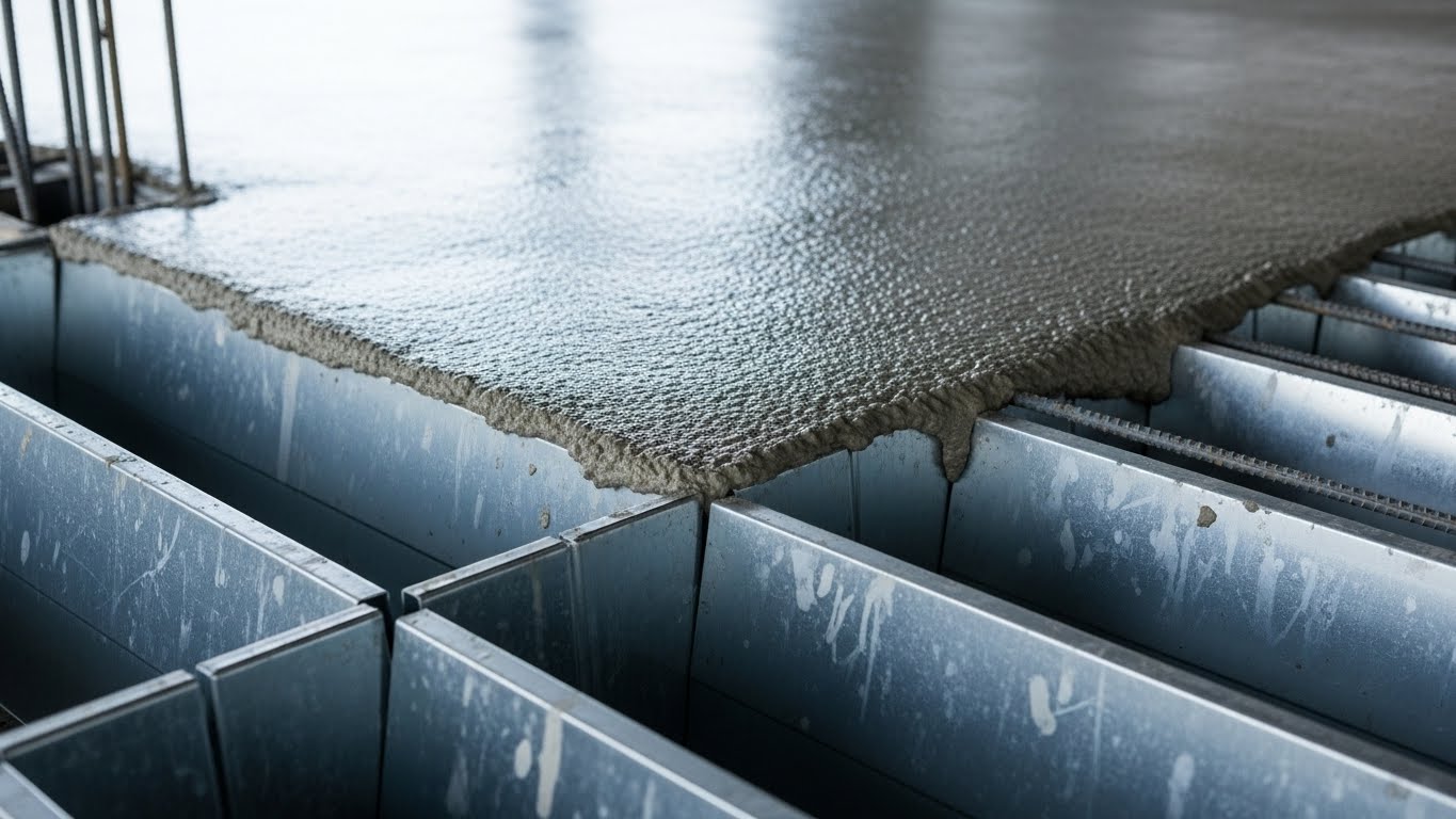 Beton Altı Deck Trapez Sac Hadve Yükseklikleri Şeması