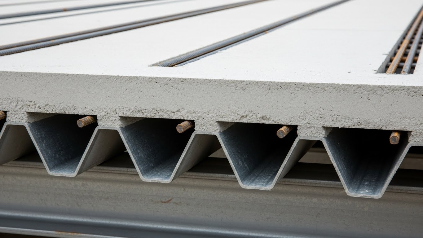 Beton Altı Trapez Sacın Şantiyede Kullanım Görseli