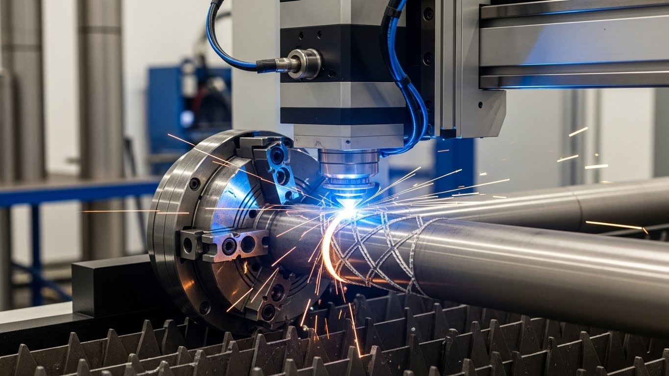 Boru Lazer Kesim Makinesi Görseli