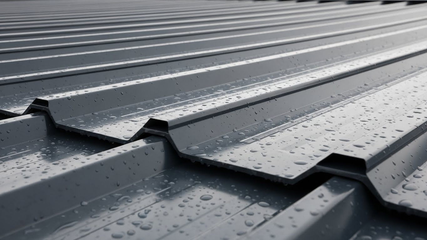 Çelik Çatı Kaplama Malzeme Detayı Görseli