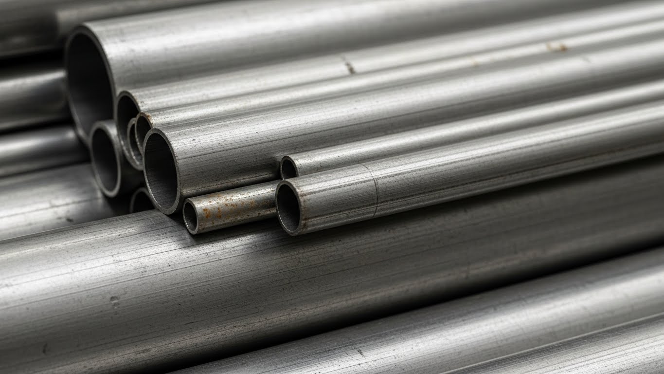 Çelik Çekme Boru Stoğu Görseli