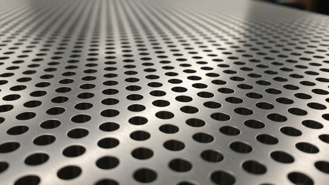 Delikli sac kalınlık ve delik çapı gösterimi