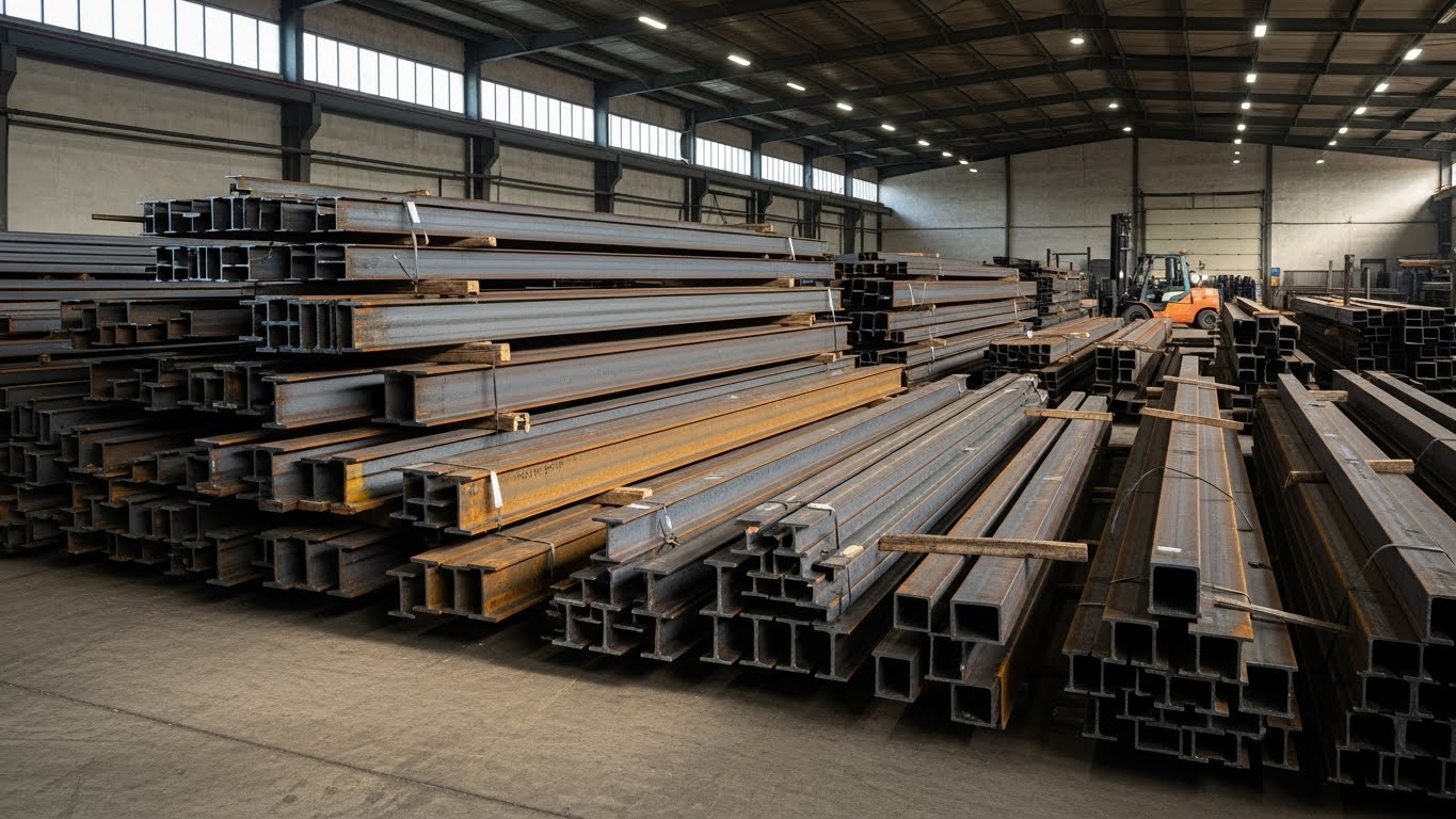 Demir profilin kalınlıklarının görsel anlatımı