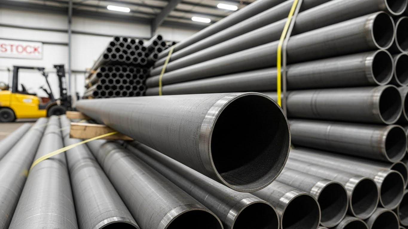 Farklı Kalınlık ve Çaplarda Dikişsiz Çelik Borular