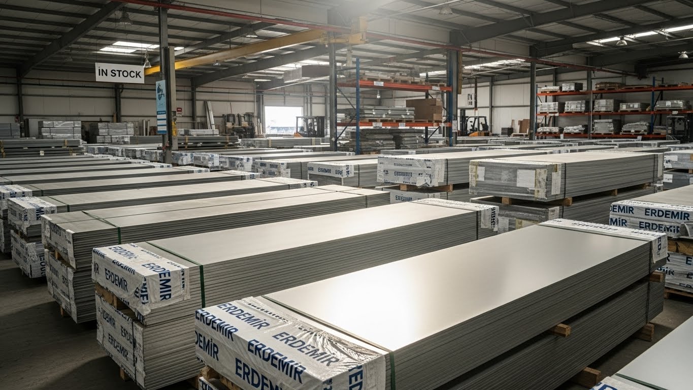 Erdemir Sac Rulo ve Plaka Stok Görseli