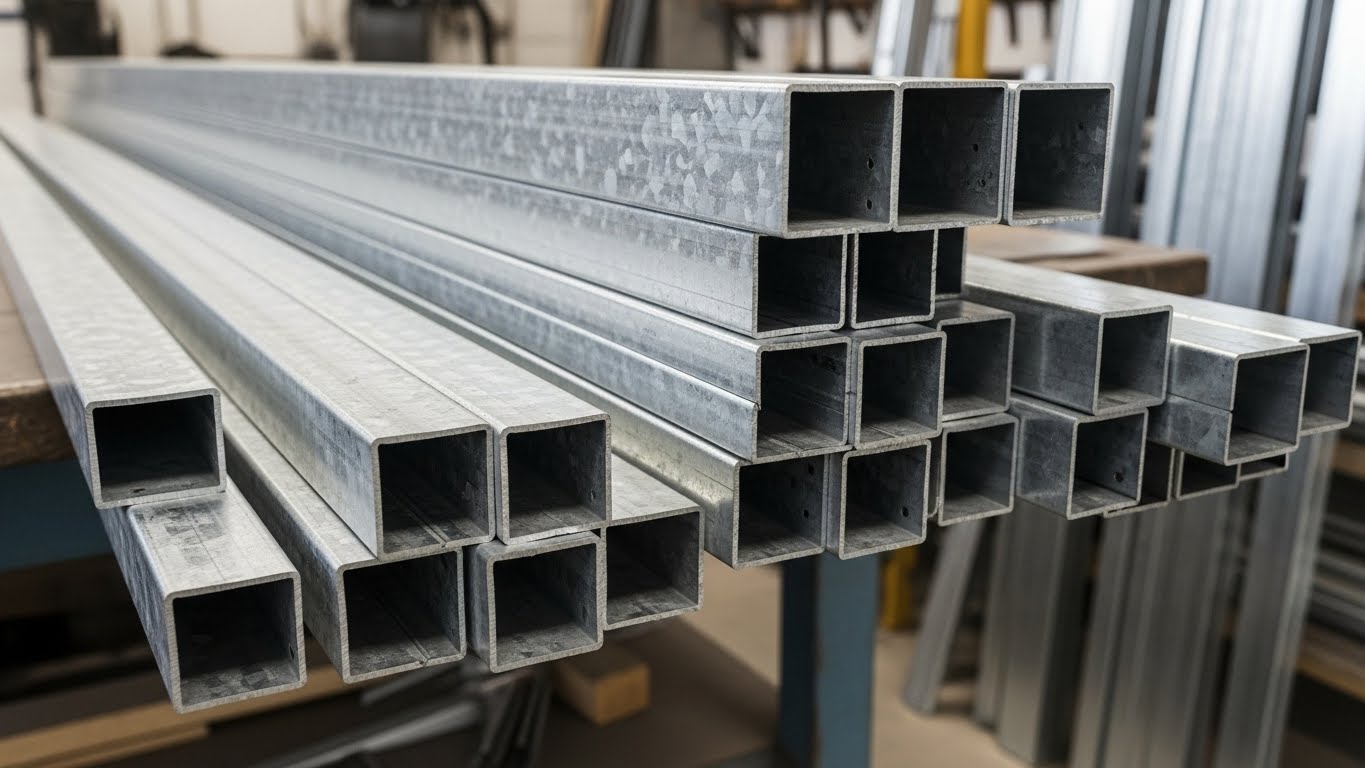 Galvaniz Profil Yükleme ve Depolama Görseli