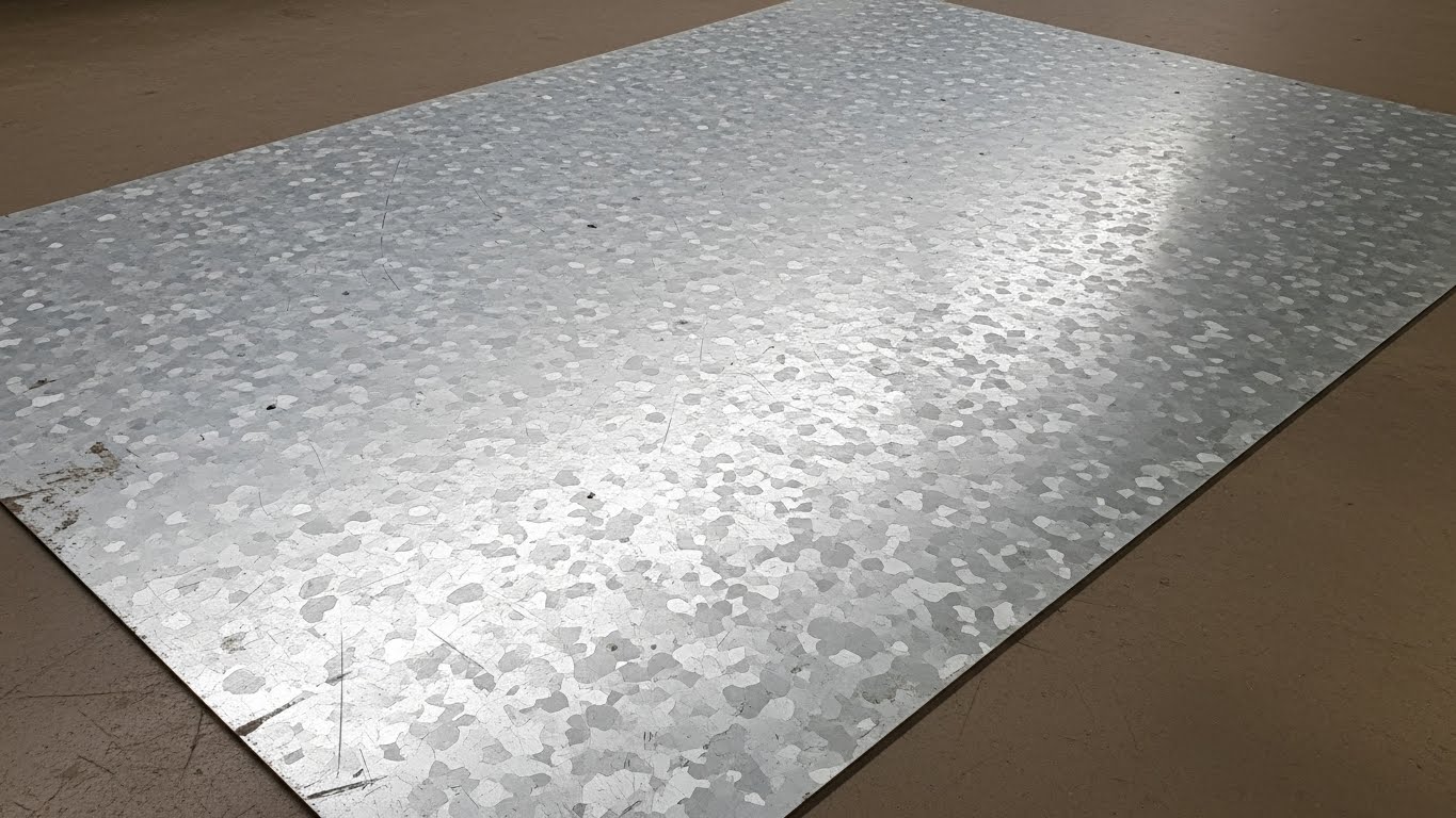 Galvaniz Sacın Eskitme İşlemi Öncesi ve Sonrası