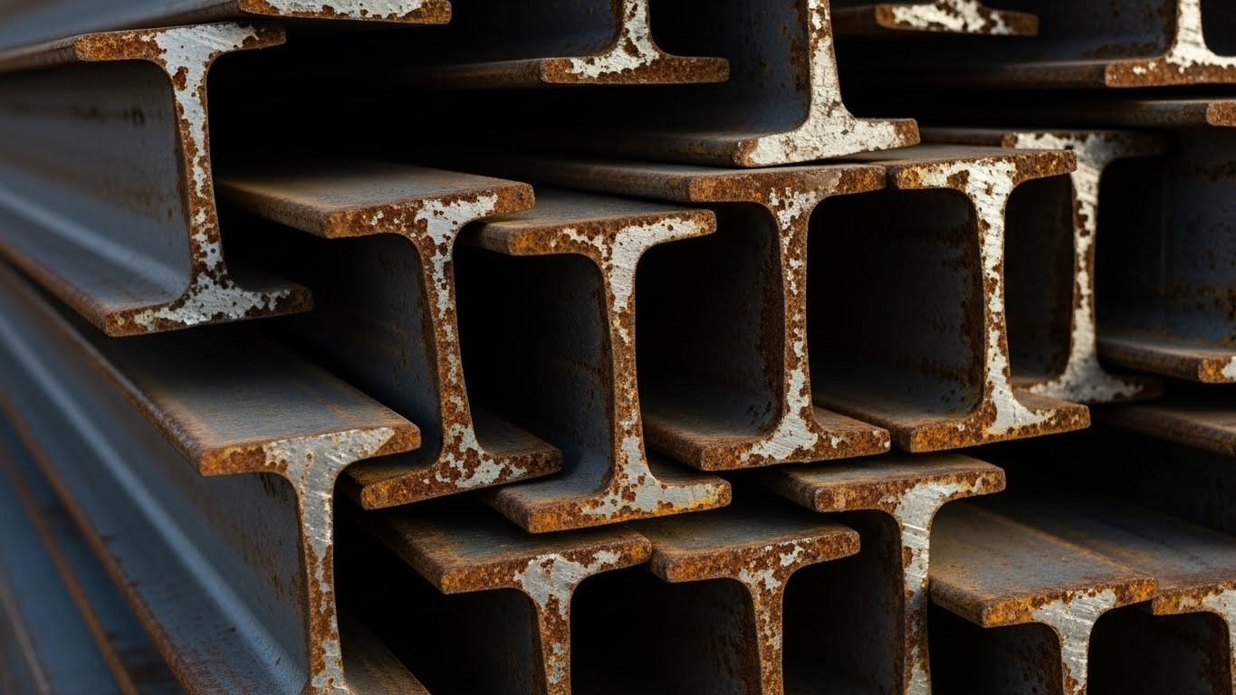 Farklı Boyutlarda Çelik I Demiri Profilleri