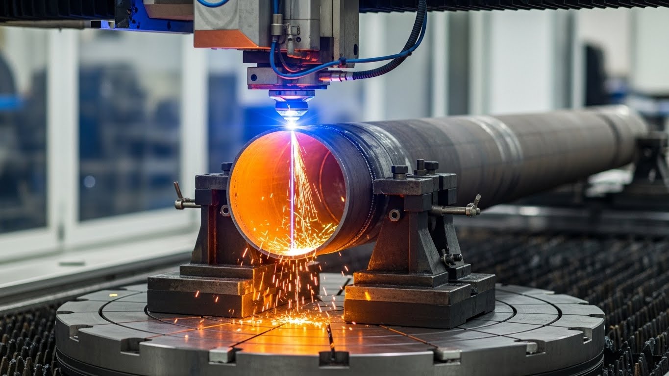 İstanbul'da Son Teknoloji Boru Lazer Kesim Makineleri