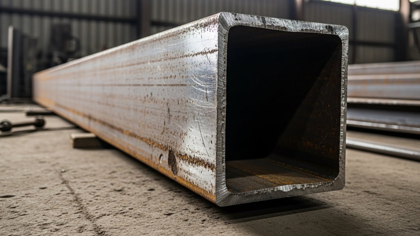 S355 yüksek mukavemetli kutu profil görseli