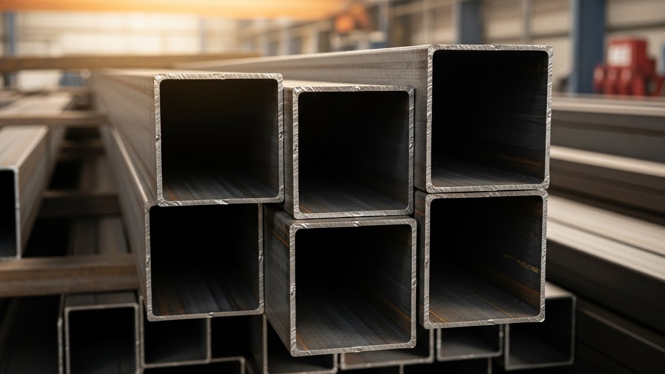 Farklı ebatlarda kalın etli kare ve dikdörtgen kutu profiller