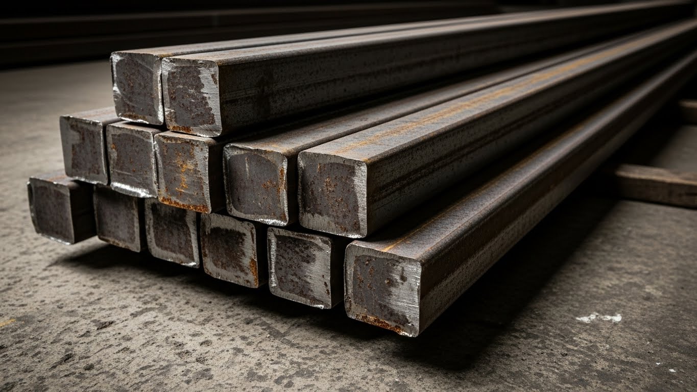 S235JR ve S355JR kare dolu demir kaliteleri