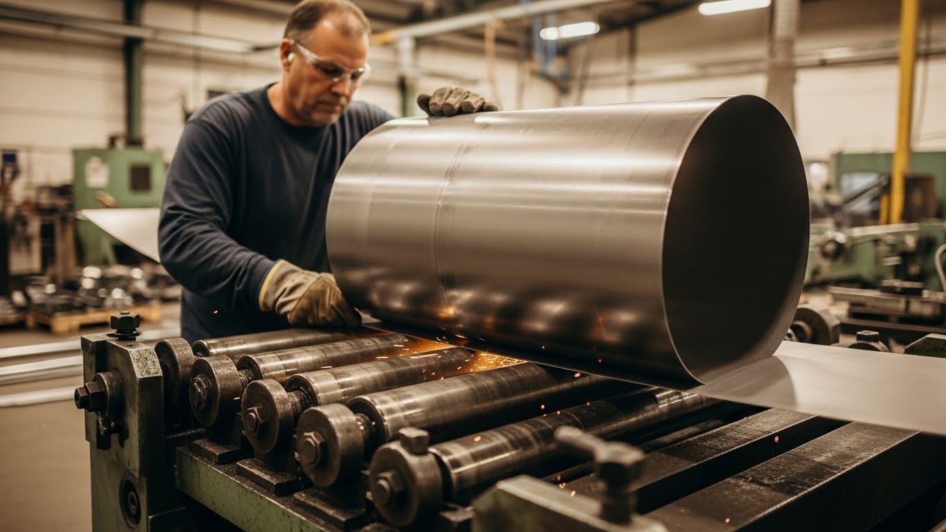 Silindir Sac Büküm Uygulama Örneği