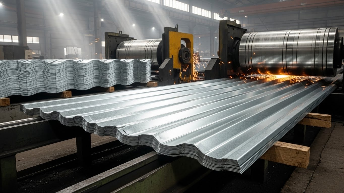 Farklı Renk ve Malzeme Seçenekleriyle Sinüs Oluklu Sac Çeşitleri