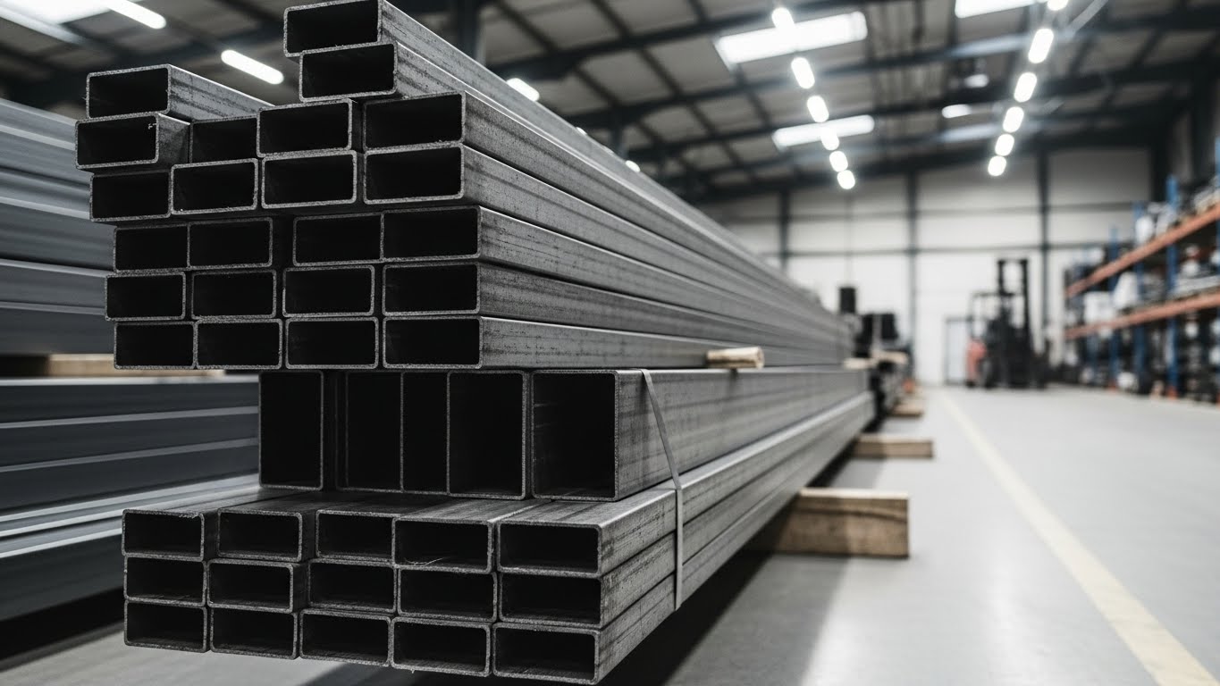 St52 Kutu Profil Detaylı Görünüm ve Ölçü